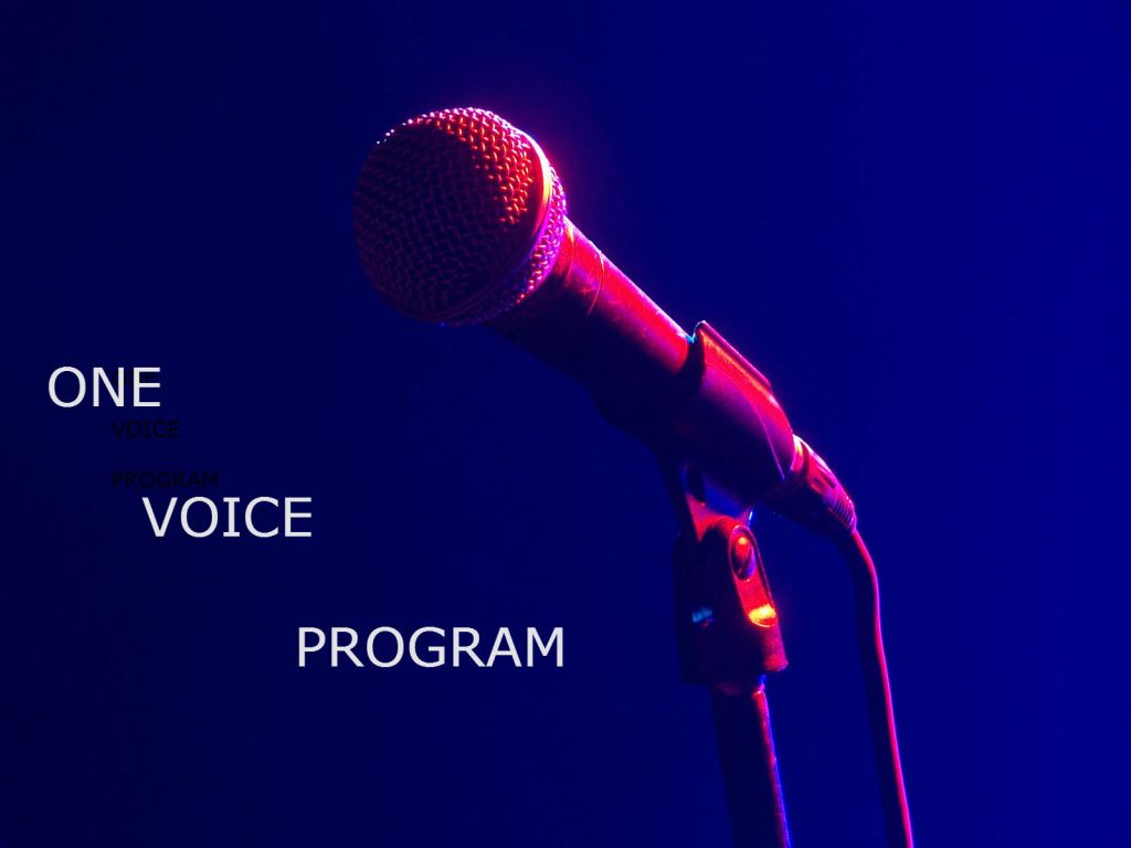 “The One Voice Program” with Marty Loose – July 22nd 2014